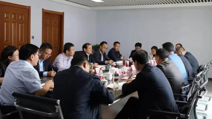 定西市市委副書記、市長戴超一行到訪甘肅文旅集團
